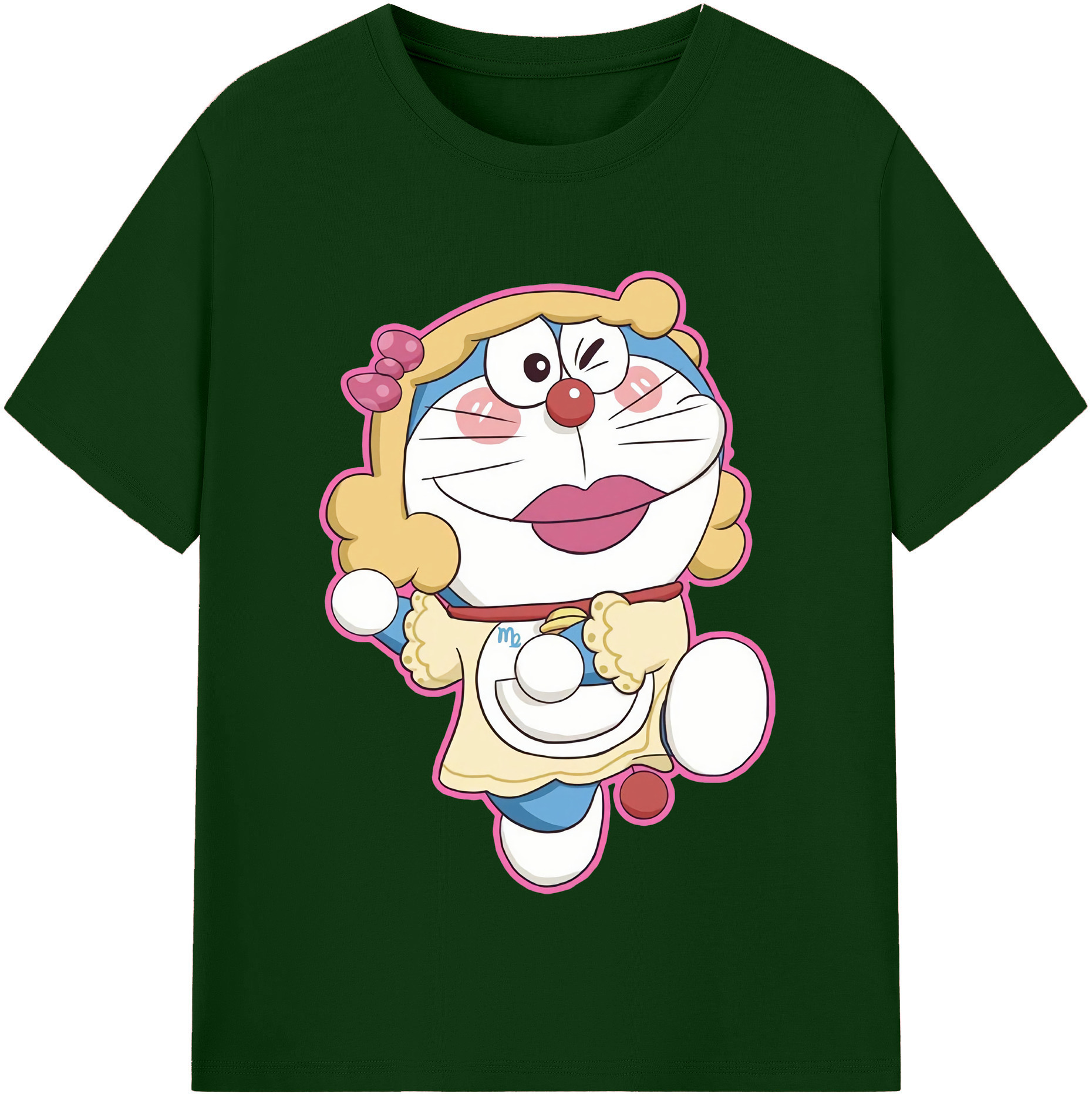 （画像用） ドラえもん Doraemon 綿100％半袖Tシャツ（フロントプリント）